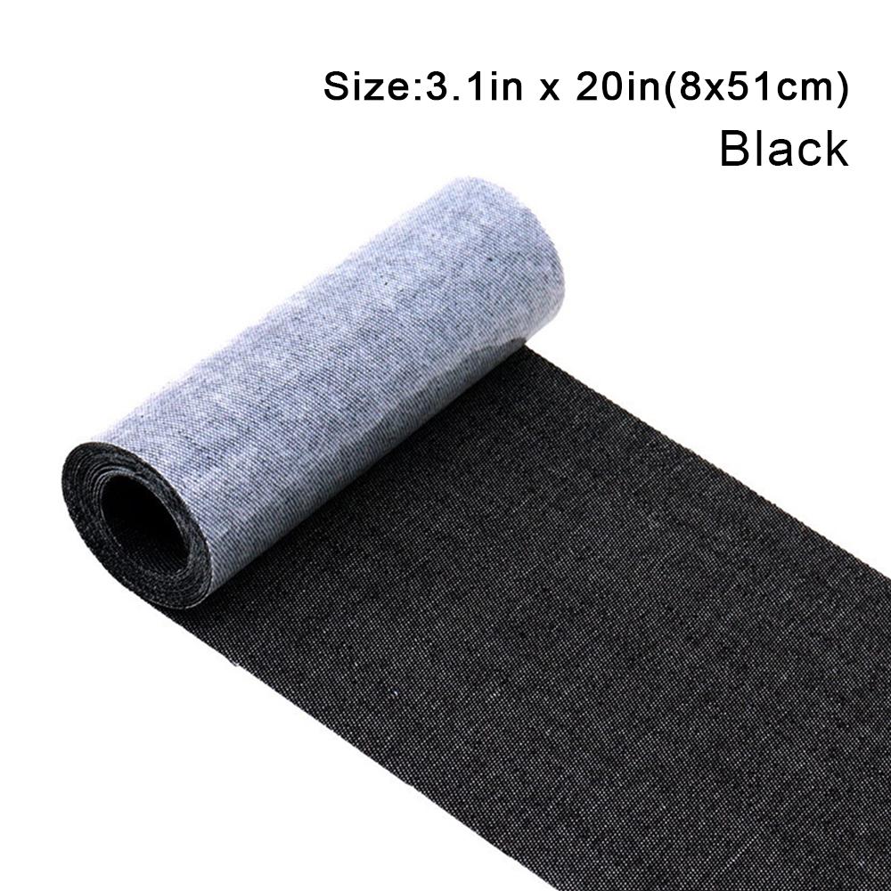 Hot Sale 2026 Jean Iron On Patches 3.1x20 Inch 5 Color Denim Fabric for Clothing Repair & DIY Decoration Inside/Outside Dual Use