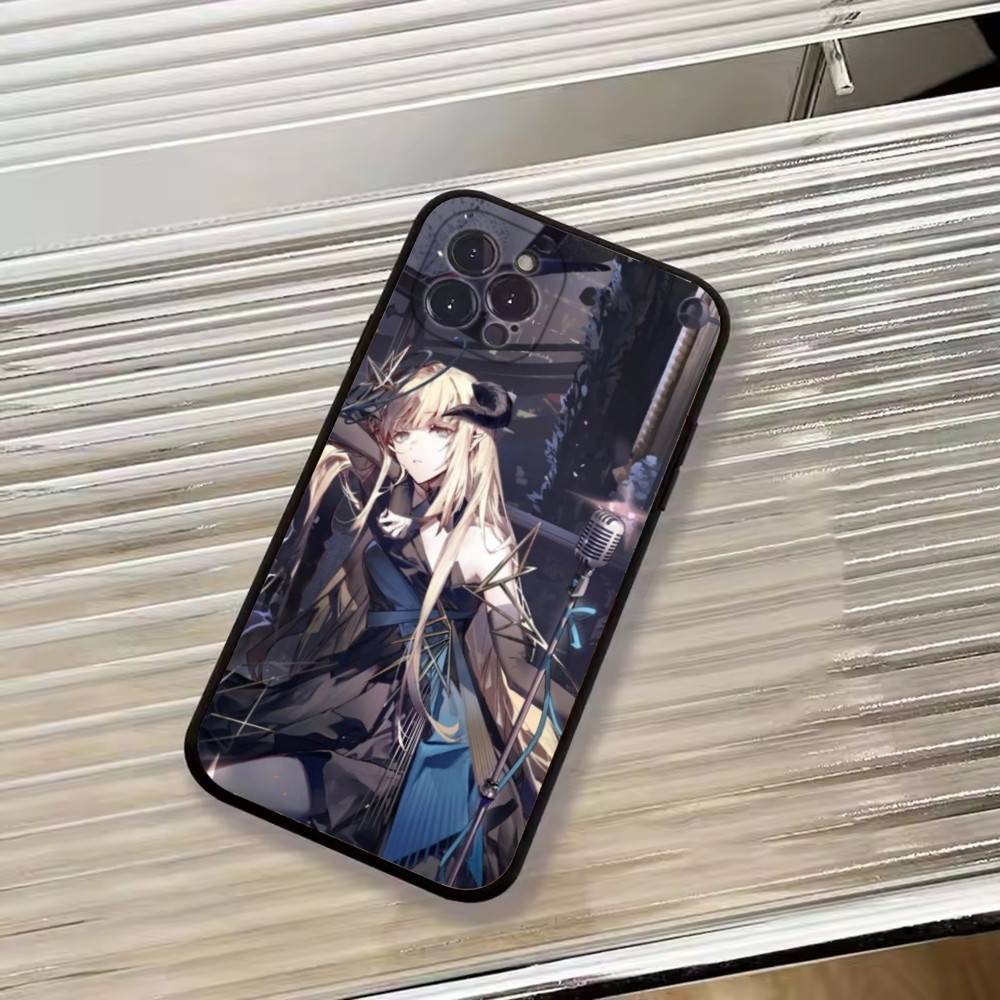 Game Arknights Phone Case Silicone Soft For IPhone 17 16 15 14 13 12 11 X XR Plus Pro Max Plus