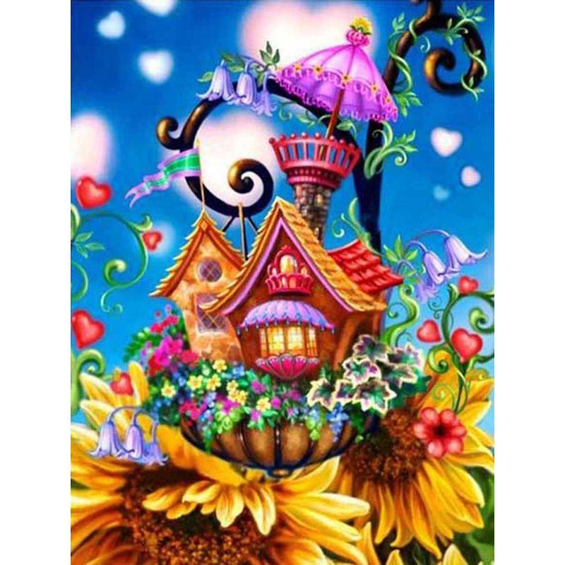 5d Diy Diamond Painting  Starry Sky Landscape Full Round Diamond Embroidery Mosaic Seascape Rhinestone Handmade