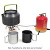 0.8L/1.2L/1.6L Outdoor Camping Kettle Aluminum Tea Kettle Coffee Pot with Carry Bag