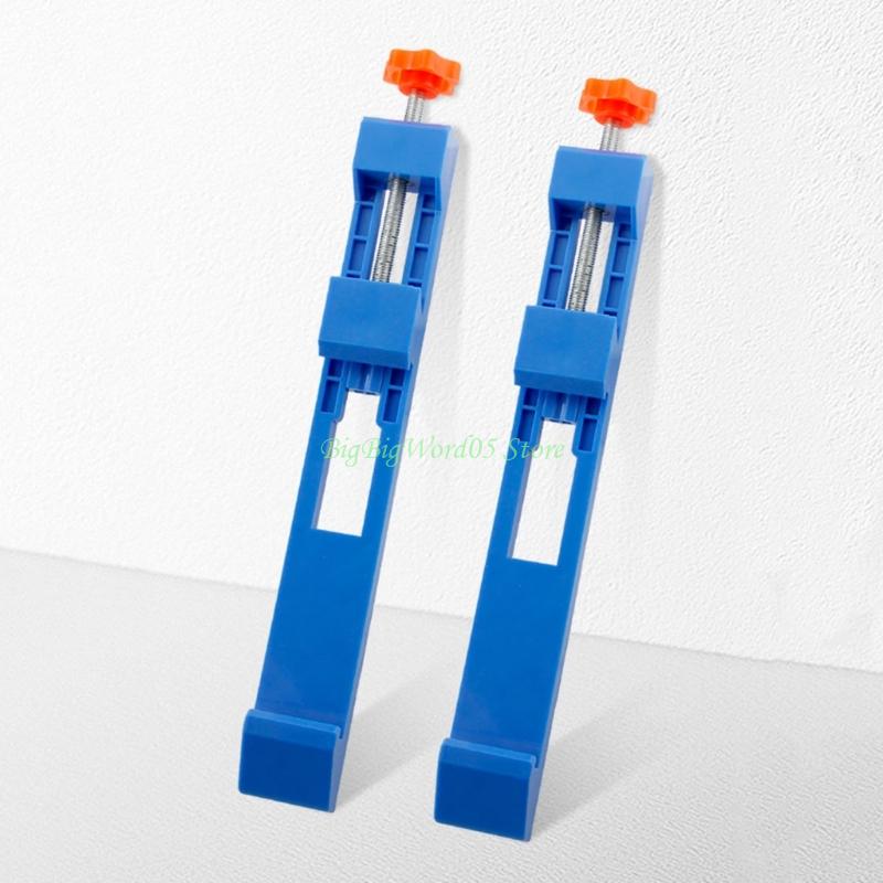 24TE Lightweight ABS Circular Chainsaw Track Guide Rails System With Adjustable Positioning Clamps 5.7 8.2Inch Clamping Ranges