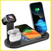 3 Generic In 1 15W Wireless Charger Stand For Iphone 16 15 14 Samsung S25 S24 Google Pixel 9 8 Wireless Earbuds Smart Watch