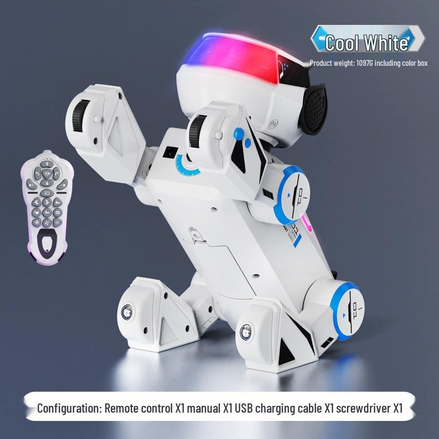 

Розумний Робот-Собака з Пультом Дистанційного Керування - Інтерактивна Електрична Іграшка для Дітей