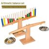 Uluslararası Montessori Denge Terazisi - Okul Öncesi Eğitim ve Anaokulu Matematik Oyuncak