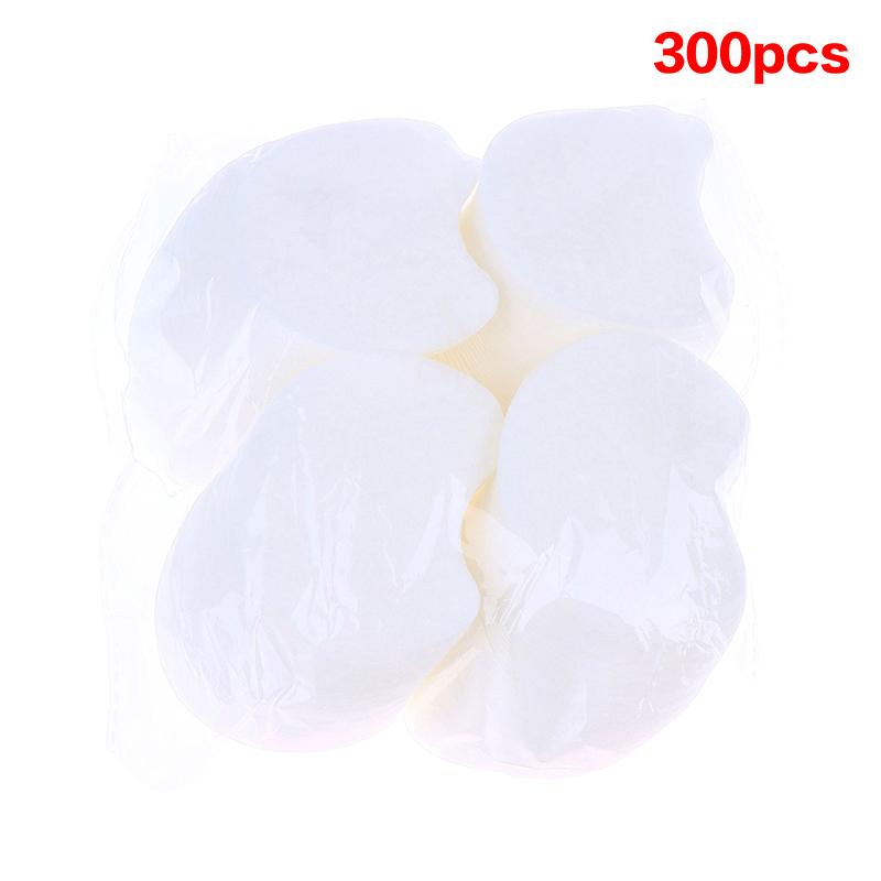 60/300/600/1200Pcs Disposable Makeup Cotton Pad Soft Pearl Notched Design Facial Cleaning Wipes Makeup Remover Cosmetic Tool