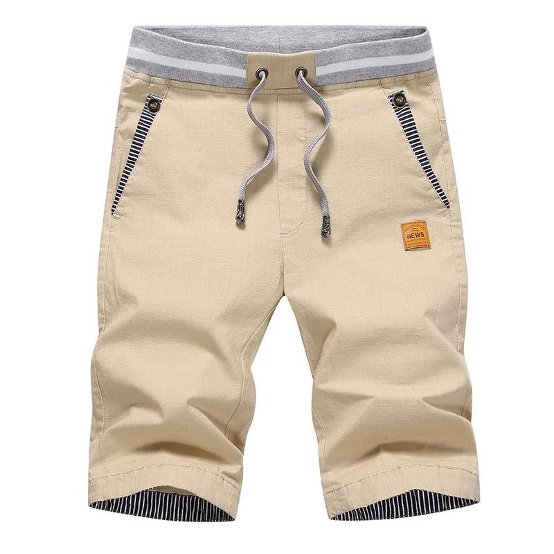 Sport Shorts Man Summer Men's Casual Cotton Shorts Beach Short Pants Casual Classic  Five-point Pants