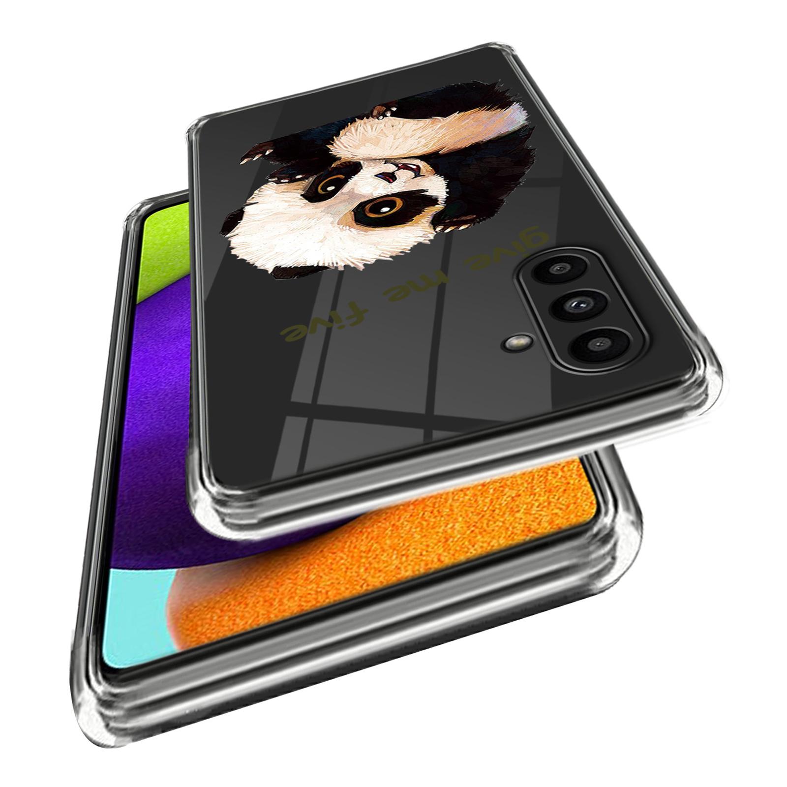 

For Samsung Galaxy A14 4G/5G Phone Case Pattern Printing TPU Back Cover Cat