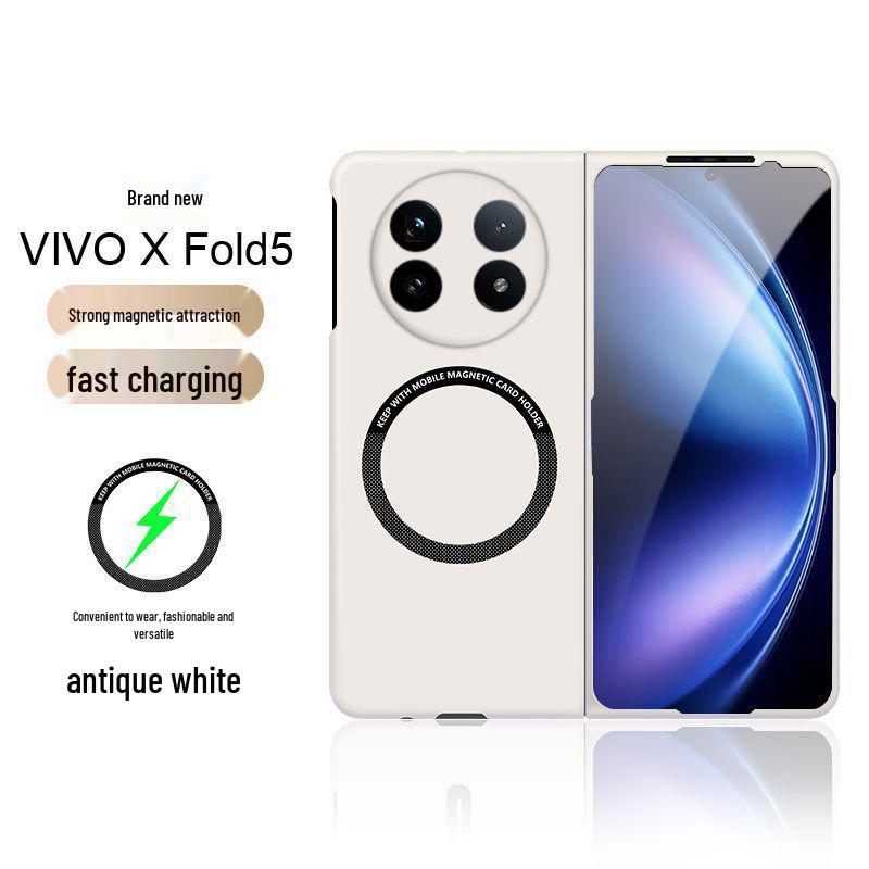 

New Skin Magnetic Flip Case for Vivo X Fold5/XFold3 Collector s Edition Fold2