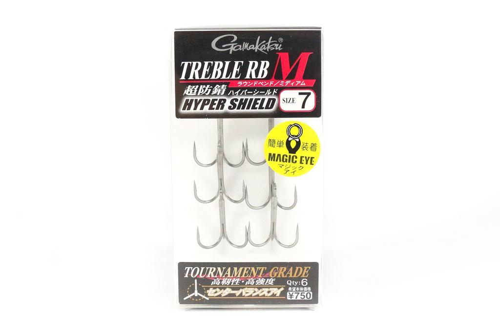 Gamakatsu 67460 Trojháček RB M Hyper Shield Velikost 7 (7881)