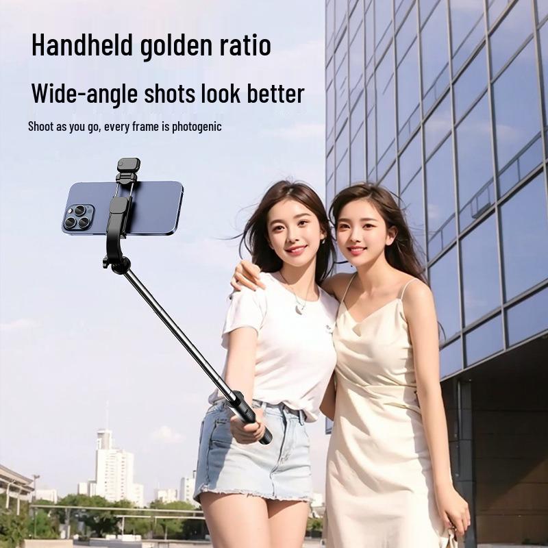 Bastão de Selfie Bluetooth Universal Mais Vendido & Tripé Estabilizador Anti-Tremor para Transmissão ao Vivo de Celular