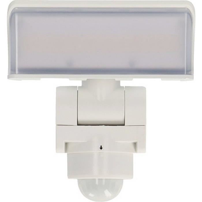 Applique led avec détecteur de mouvement - brennenstuhl ws 2050 wp - 20 w - blanc chaud