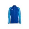 Solid Color Zipper Long Sleeve Slim Jacket Men Jackets Blue HU1305