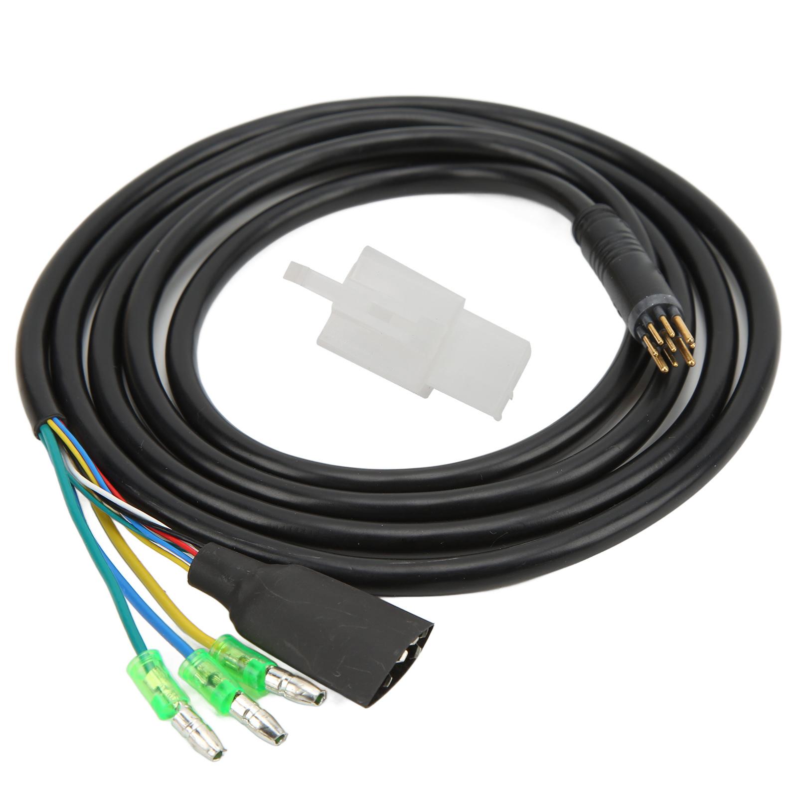

160cm 9 Pin Motor Convert Extension Cable Waterproof Electric Bicycle Extension Cord with Male Connector