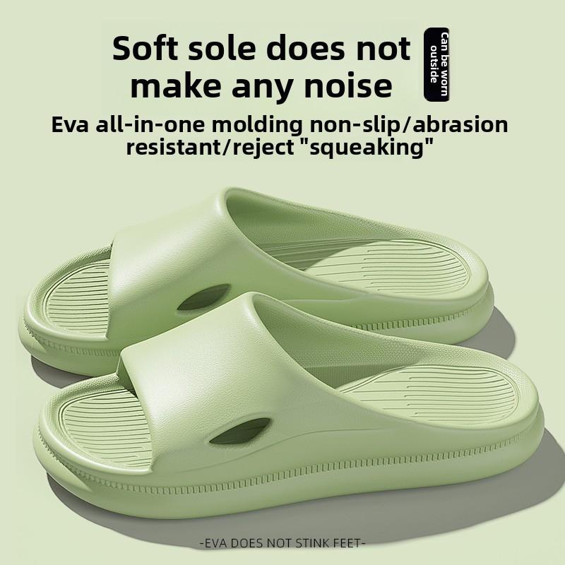 EVA Slippers for Men Taking Showers and Women Staying At Home In Summer. Non Slip and Odorless Slippers with Thick Soles