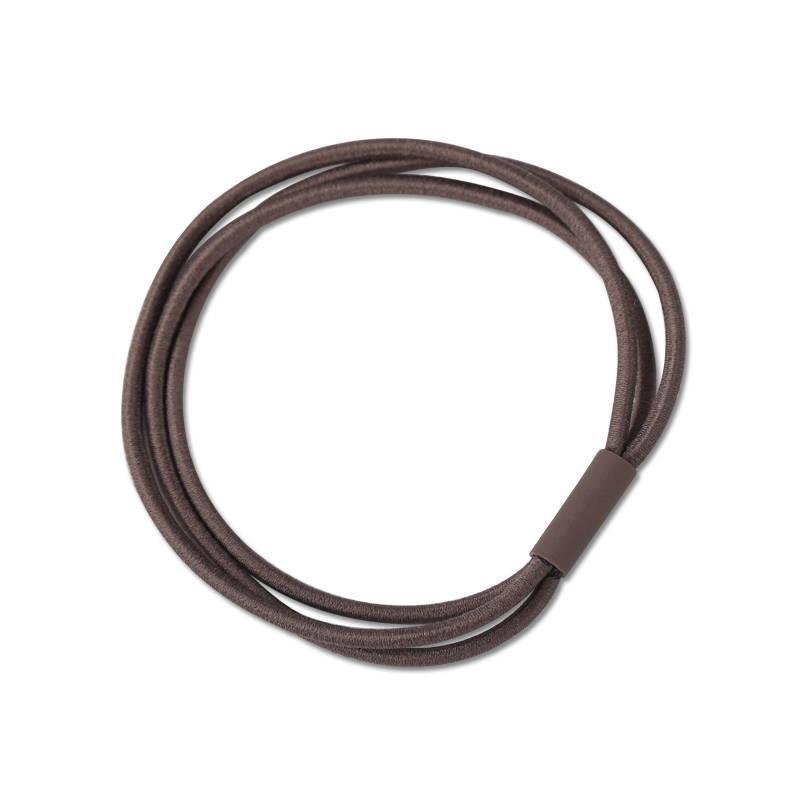 3-in-1 High Elasticity Basic Hairpin for Simple Ponytail Bun Headband Small Elastic Knots Cute Girl Hair Ribbon
