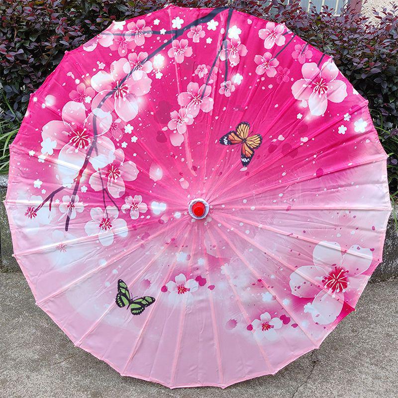 Retro Parasol Olejowy w Stylu Chińskim - Wodoodporny, Ochrona Przed Słońcem, Dekoracja Taneczna i Cheongsam