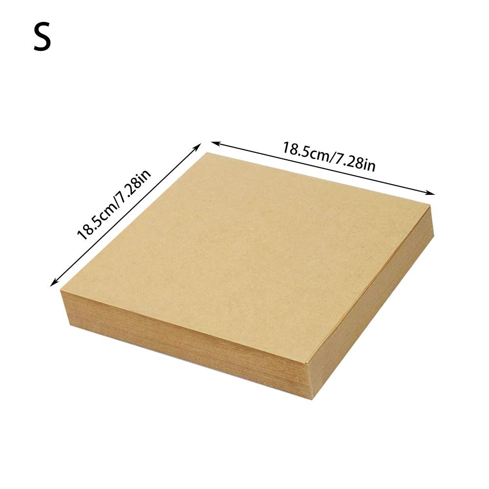 200pcs Food Kraft Paper Hamburger Wrapping Paper Oil-proof Paper Laminating Tray Paper Food Parchment Wrapper Accessories Tools