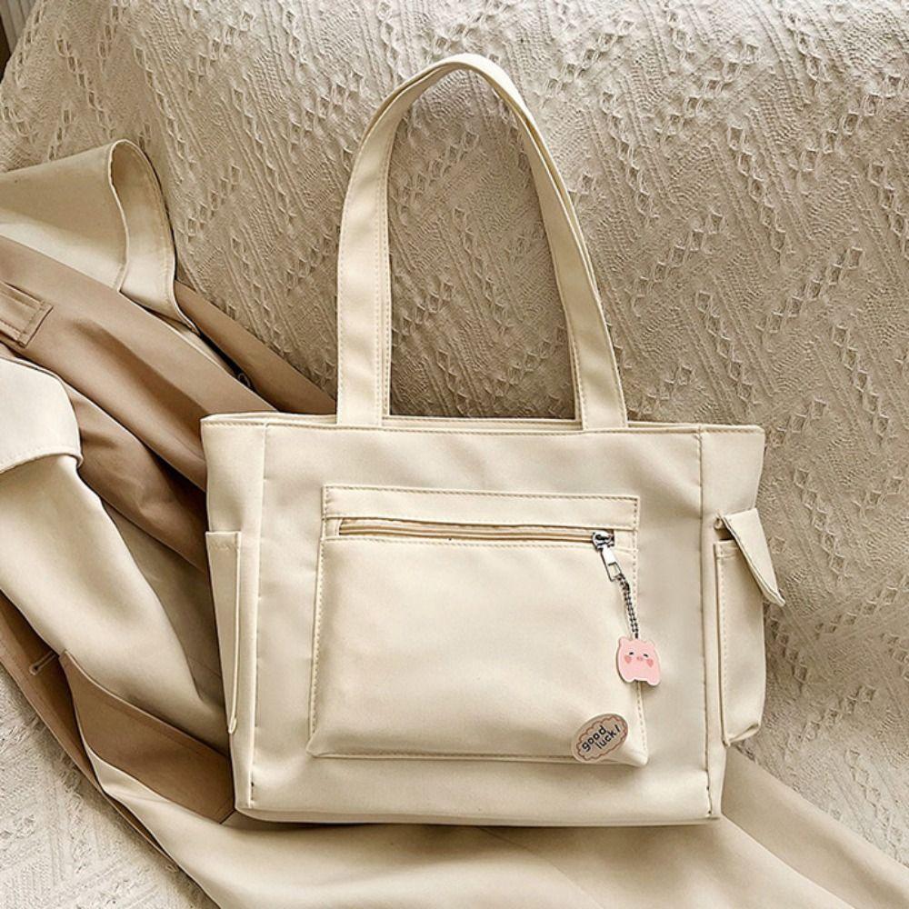 Minority Design Canvas Tote Bag Large Capacity Mommy Bag Oxford Shopping Bag Streetwear