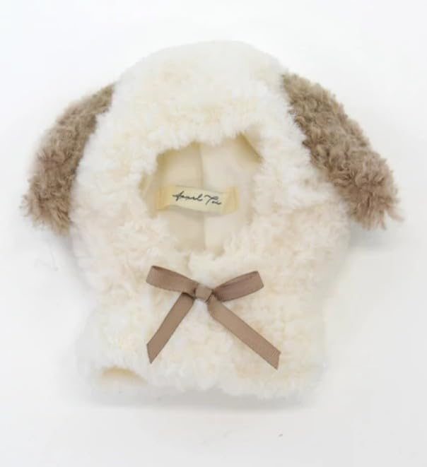 Cute Stuffed Dog Doll, Mascot, Plush Toy, Perfect for Taking Photos, Plush Toy Photos, Plush Clothes, Costume, Poncho, Animal Boa, Bear, Bear Ears,