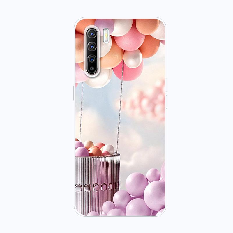 For OPPO Find X2 Neo Case Shockproof Soft silicone TPU Back Cover For OPPO FindX2 Neo Phone Cases Find X2 Lite Case Cute Cartoon