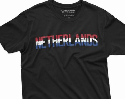 Netherlands T-shirt Holland Amsterdam Patriotic Nationality T-shirt Flag Unisex Mens Womens Shirt Nederlanders Dutch Tee For Him For Her