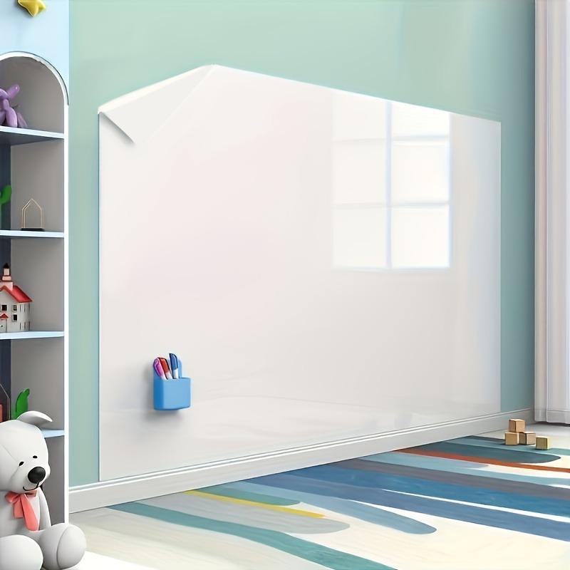 

Removable Static Cling Whiteboard Sticker, Wall-Friendly Dry Erase Film for Home Office Classroom, Portable Presentation Board