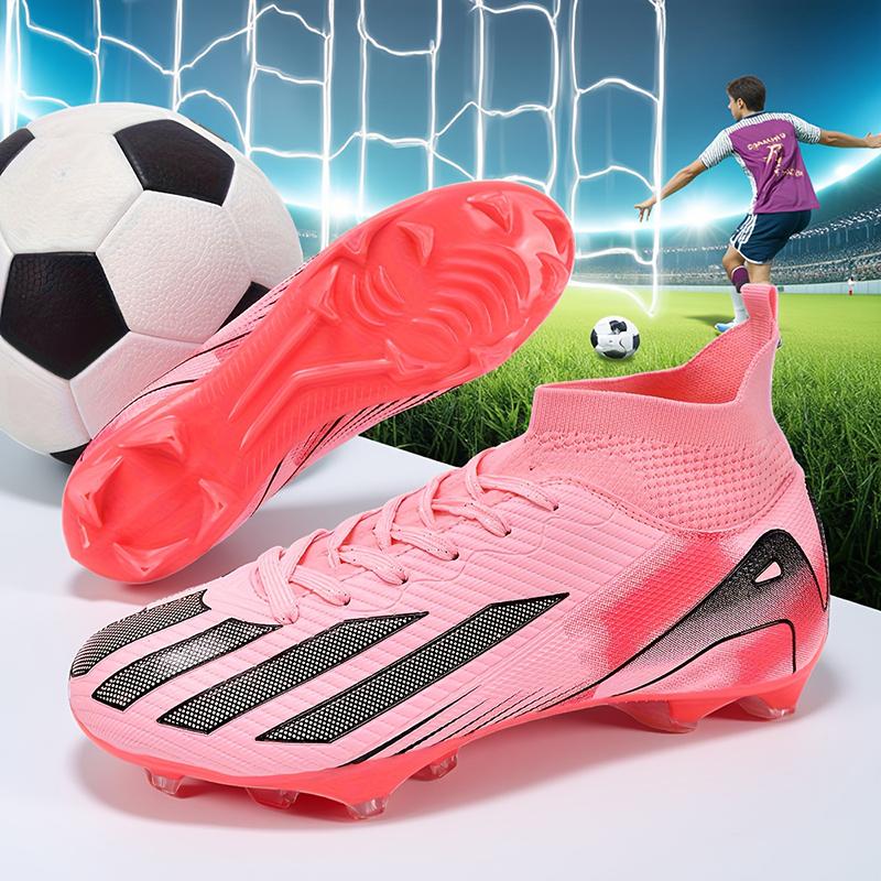 Neue Herren Fußballschuhe Stollen Jungen Ultraleicht Sport Fußballschuhe Erwachsene Professionell Rutschfest Bequem Training Spiel Rasen