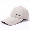 Spring and Autumn New Extended Brim Hat Men's Outdoor Embroidery Letter Sunshade Baseball Cap Medium Sunscreen Cap