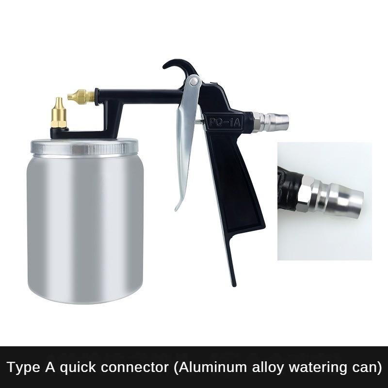 Pneumatische Spritzpistole für Latexfarbe, Automöbel, Reparaturpistole für Decklack, Edelstahl, Spritzpistole mit hoher Zerstäubung