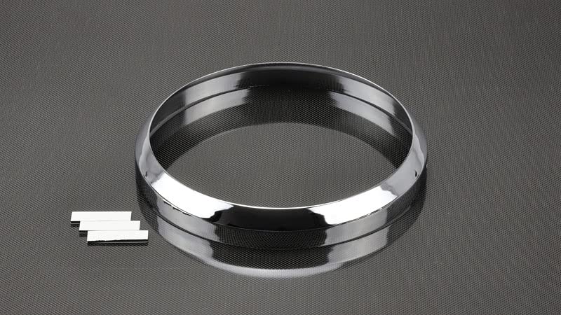 Kijima Chrome-Plated Steel Headlight Rim for Honda Rebel 250/500 ('20-) and CL250/500 (Part Number: 205-5131)