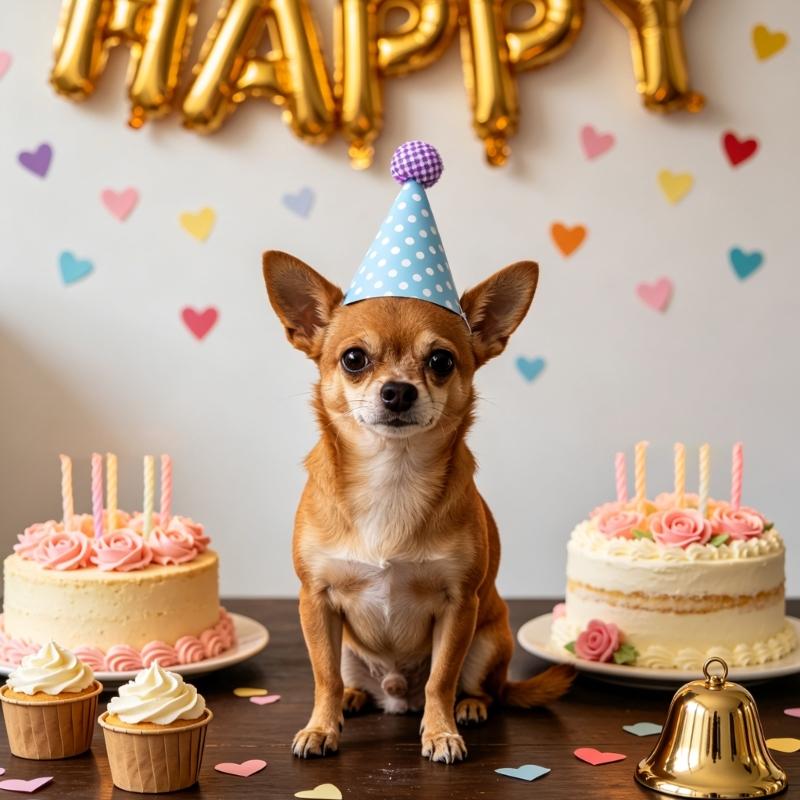 Nonwoven Pet Birthday Hat for Small Dog Cats, Checkered Party Cap, Elastic Cord, 10 X 6 Cm, Headpiece for Celebration Party
