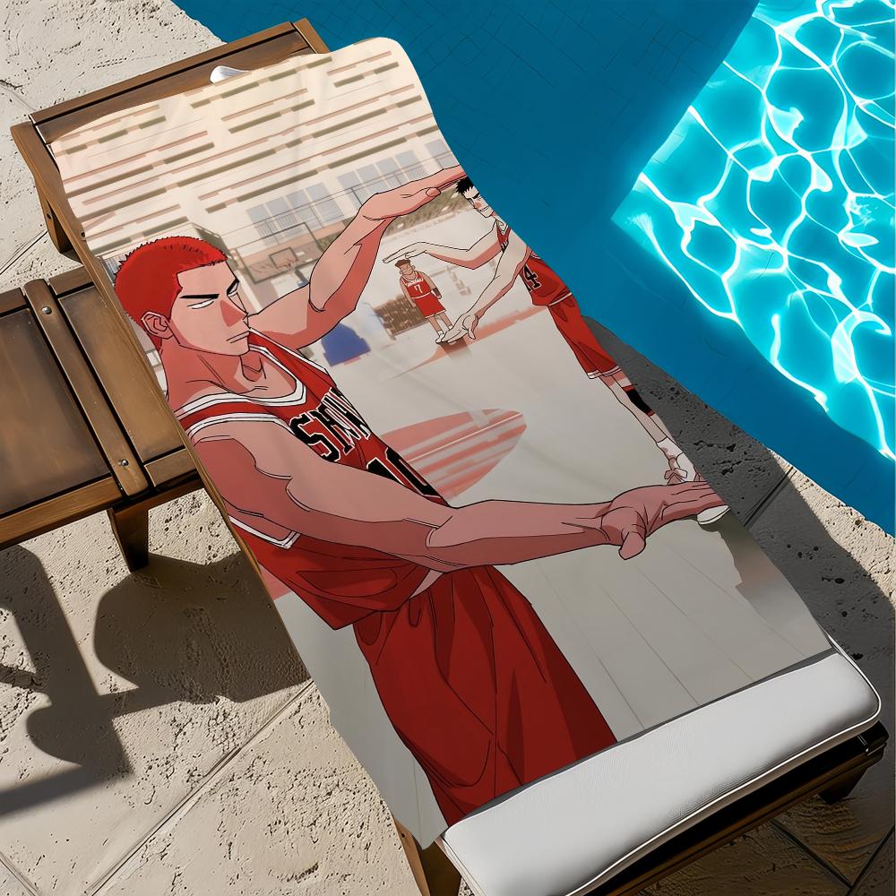 S-SLAM DUNK-K ANIME Towel Beach Quick Dry Soft Pool Towels Gift for Travel Gym Shower Camping sports