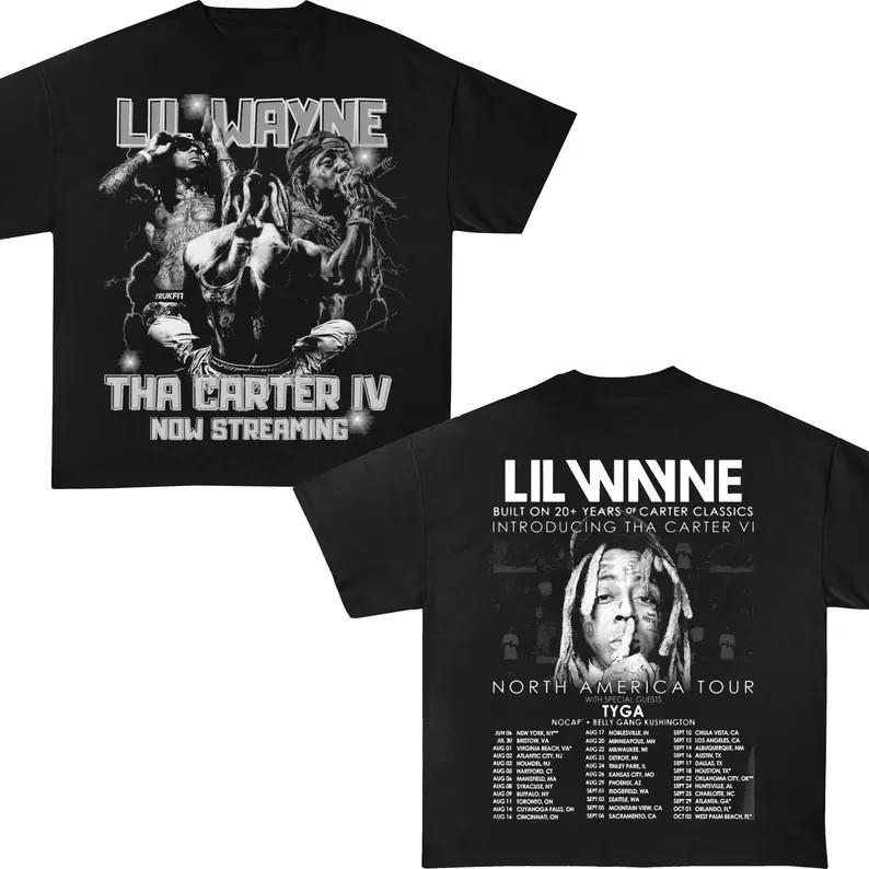 Lil Wayne Tha Carter VI BW Tour shirt Lil WAYNE Tour 2026 North America Tour L