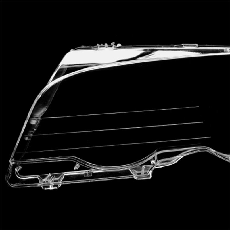 Car Front Headlight Cover Lampshades Lamp Shell Headlights Lens Cover For BMW 3 Series E46 Two-Door 1998-2001