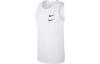 Nike Tank Tops Men's White Crew Neck Moderate Other CQ5293-100