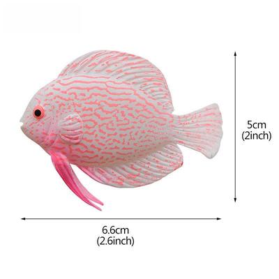 Goldfish Tank Decoration: Odorless Plastic Simulation Fish with Suction Cup