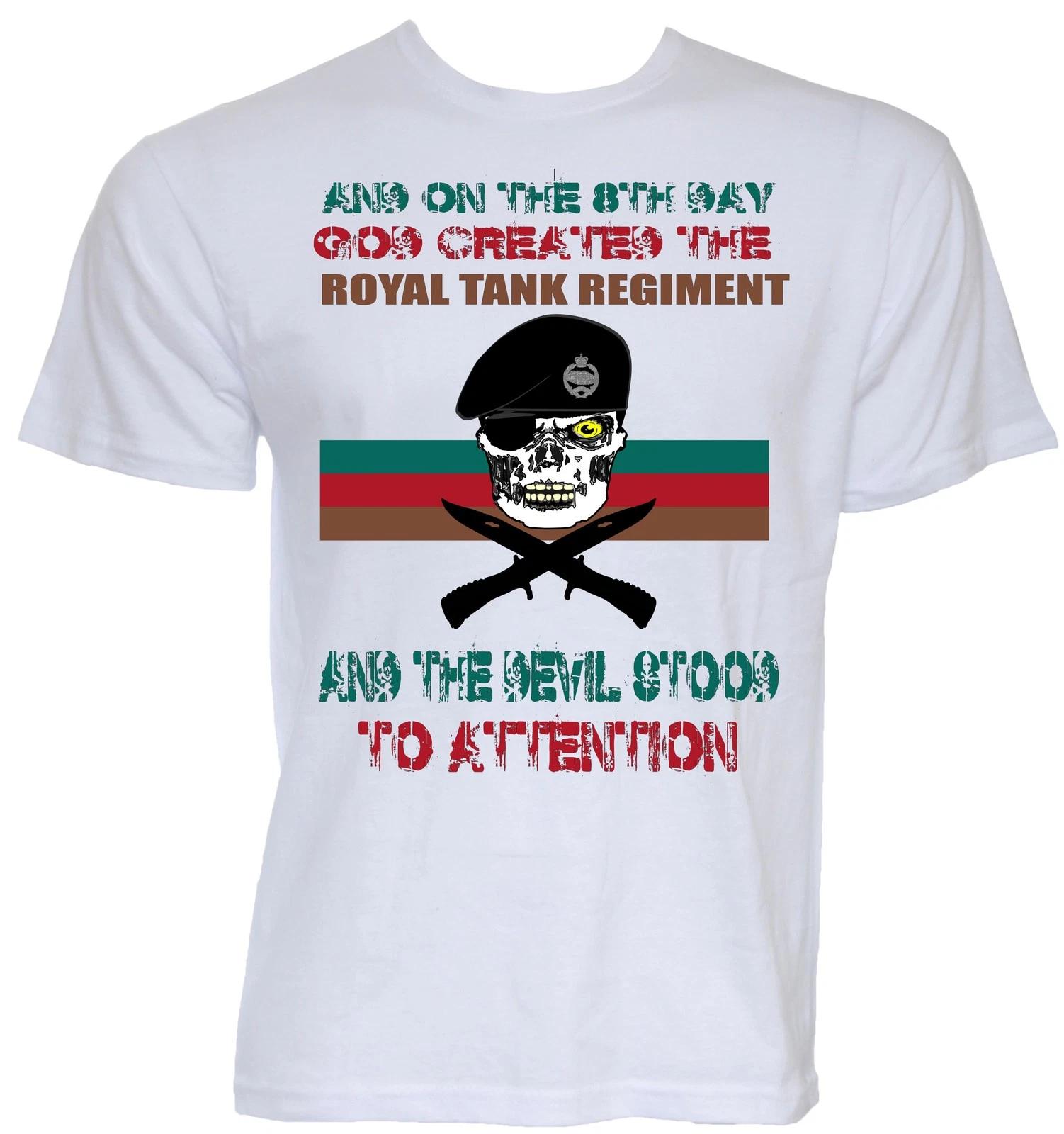 Royal Tank Regiment T-Shirt RTR Tshirt Army Tank Corps L