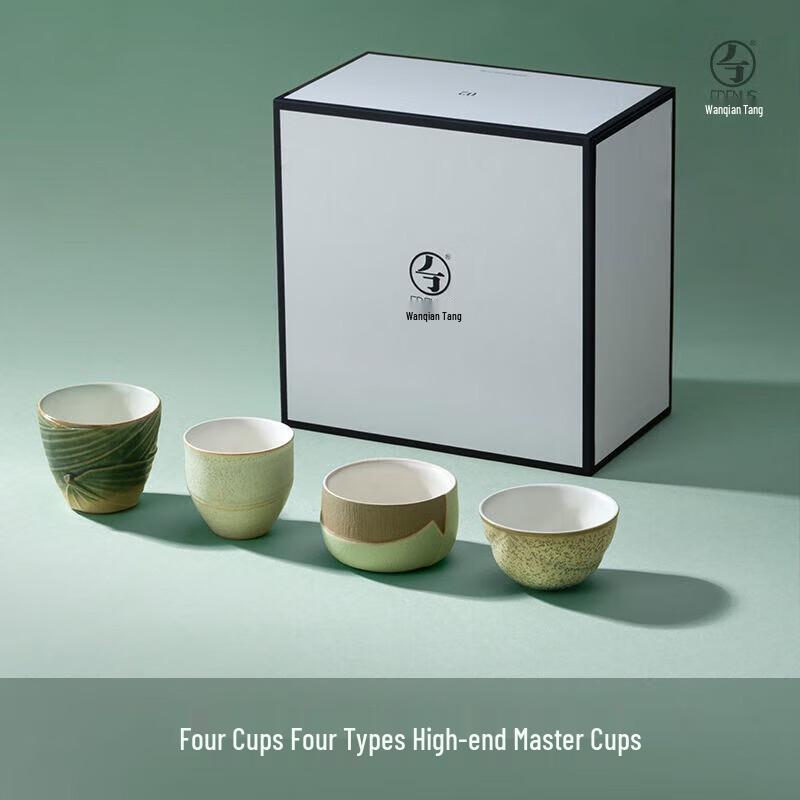 Edenus Portable Glass Tea Cup Gift Set