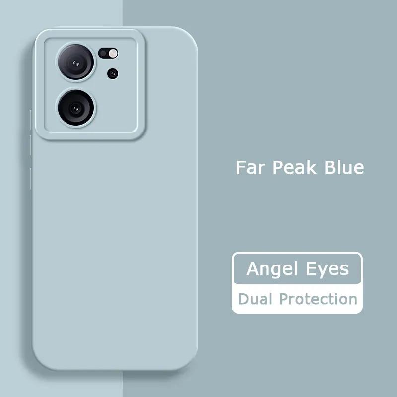 Pouzdro Angel Eyes z tekutého silikonu pro Xiaomi 13 13T Pro Ultra Lite Měkký nárazuvzdorný kryt na telefon Xiaomi13 13Pro 13Ultra 13Lite Funda