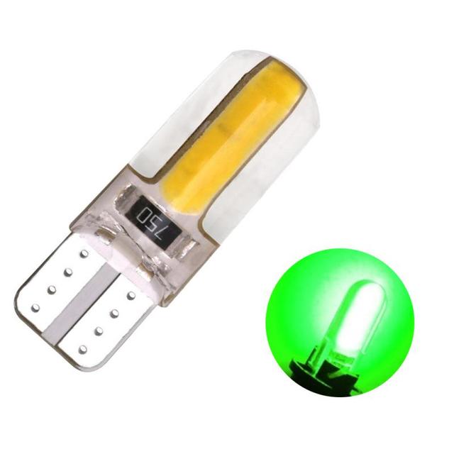 

10 шт. / Комплект Автомобильный светодиодный сигнальный фонарь Клиновой парковочный фонарь Супер яркий силиконовый корпус Стояночный фонарь поворота Габаритные огни Автомобильные аксессуары 10pcs зелёный