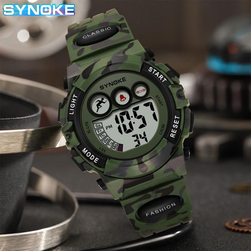 Top Brand New Student Electronic Watch Waterproof Colorful Luminous Watch Sports Fashion Student Watch