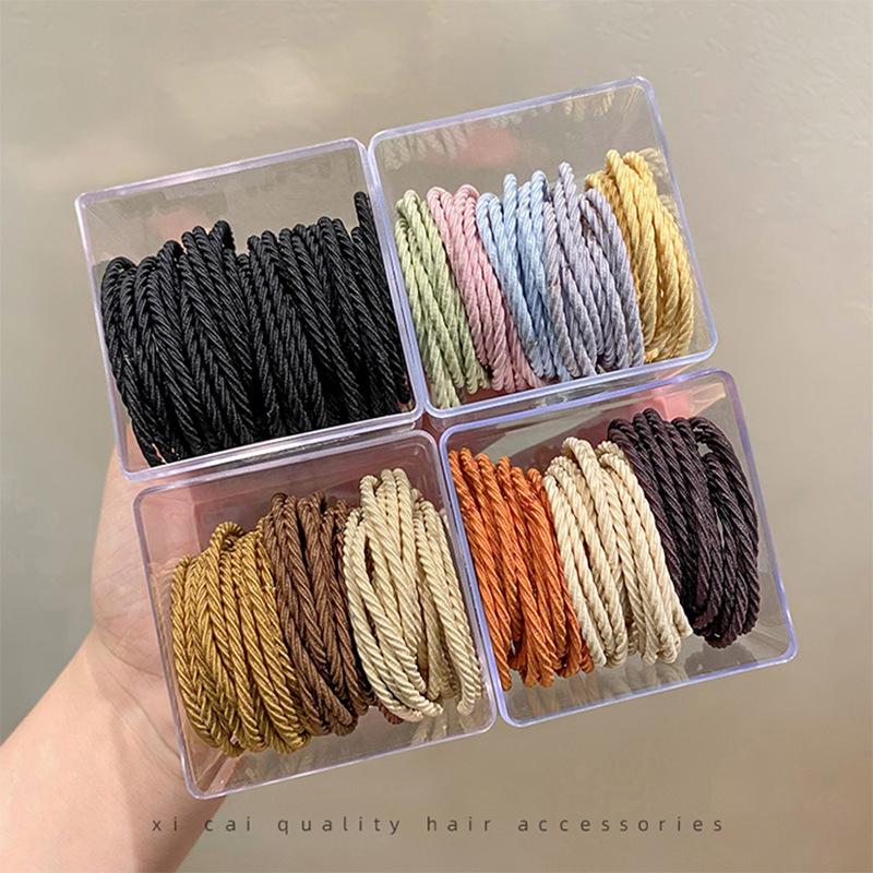 High Elasticity Women's Hair Tie - Durable, Non-Pulling Summer Style 2025