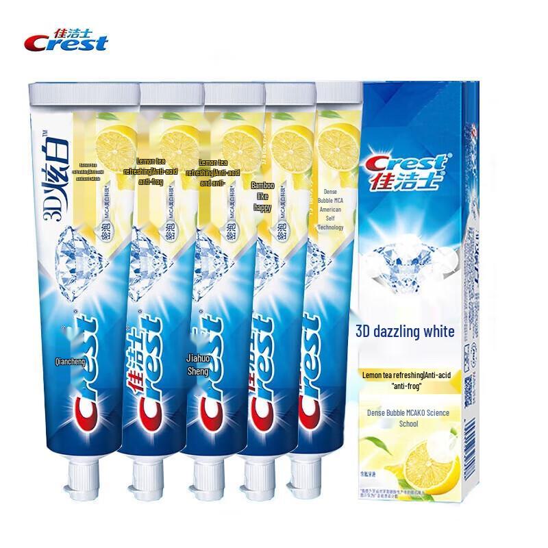 Crest 3D White Fluoride Toothpaste