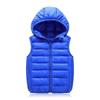 Kids Casual Hooded Lightweight Padded Vest for Boys Girls Everyday Wear