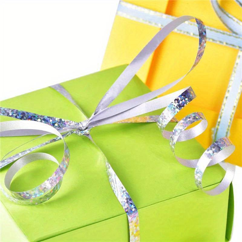 Curling Ribbon Roll Crimps Gold Balloon Ribbons Festival Happy Decoration Crafts Gift Wrapping Birthday Party Decorations Kids