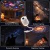 USB Galaxy Star Projector Night Light, 2-in-1 Starry Sky Projector with 6 Projection Films, Adjustable Brightness 360° Rotation, Star Ceiling Light