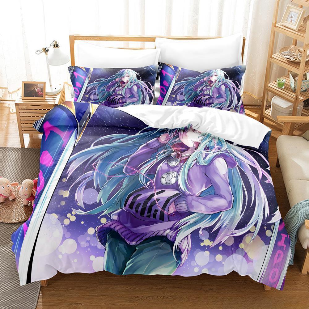 Fashion 3d Print Anime Kagerou Project Bedding Set Single Twin Full Queen King Size Bed Set Adult Kid Bedroom Duvet Cover Sets
