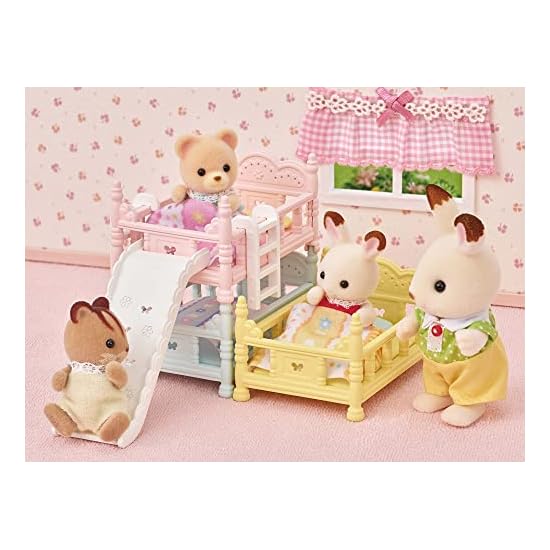 Sylvanian Families Furniture [ Triplets Bunk Bed ] Ka-219 ST Mark Certified Ages 3+ Toy Dollhouse Sy