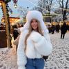 Autumn and winter fur coat short tokas fur women's casual street fox fur coat