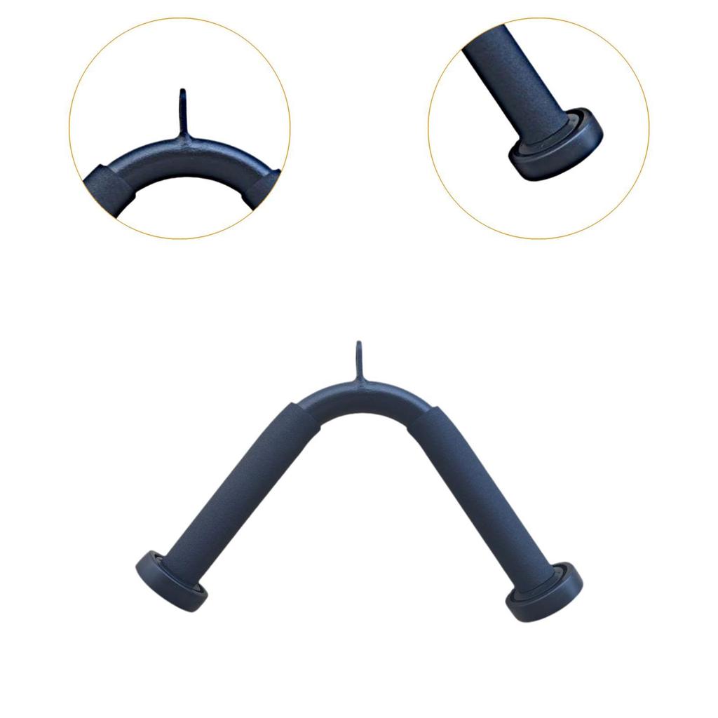 Tricep Press Down V Bar Pull Attachment Ergonomic Cable Machine